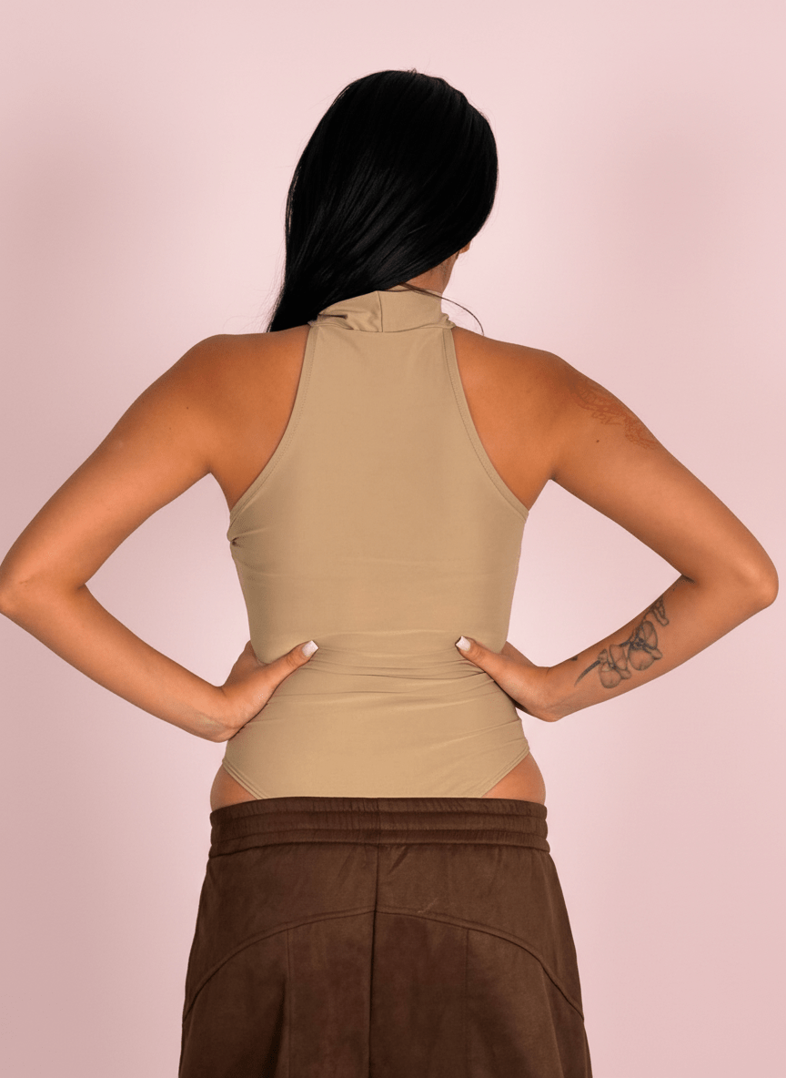 Body Choker Elegance Beige - Abbigliamento Jessica