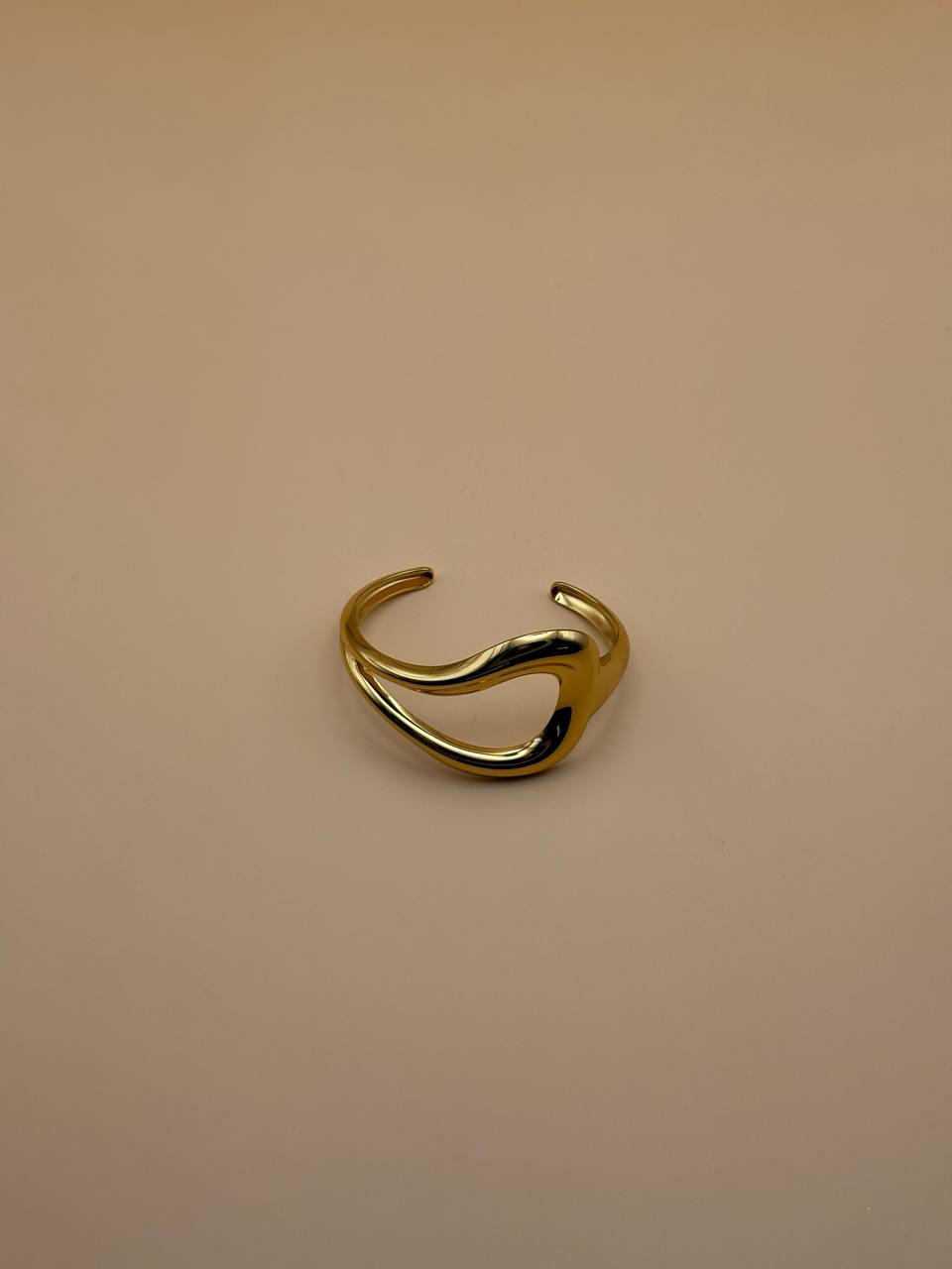 Bracciale Rigido Onda Oro - Abbigliamento Jessica