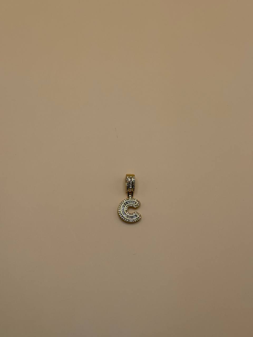 Charm Lettera Per Collana Catena - Abbigliamento Jessica