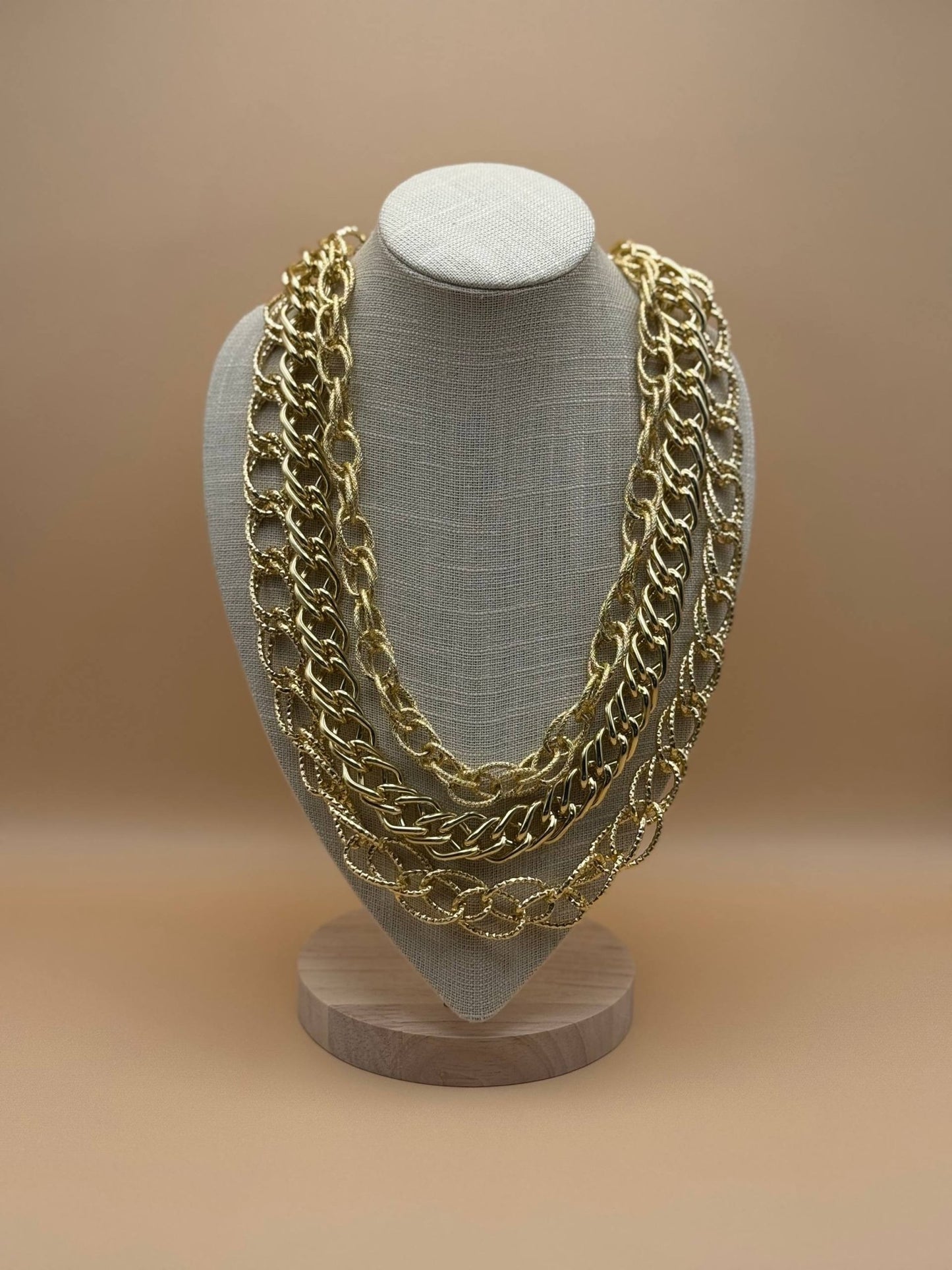 Collana Golden Loops - Abbigliamento Jessica