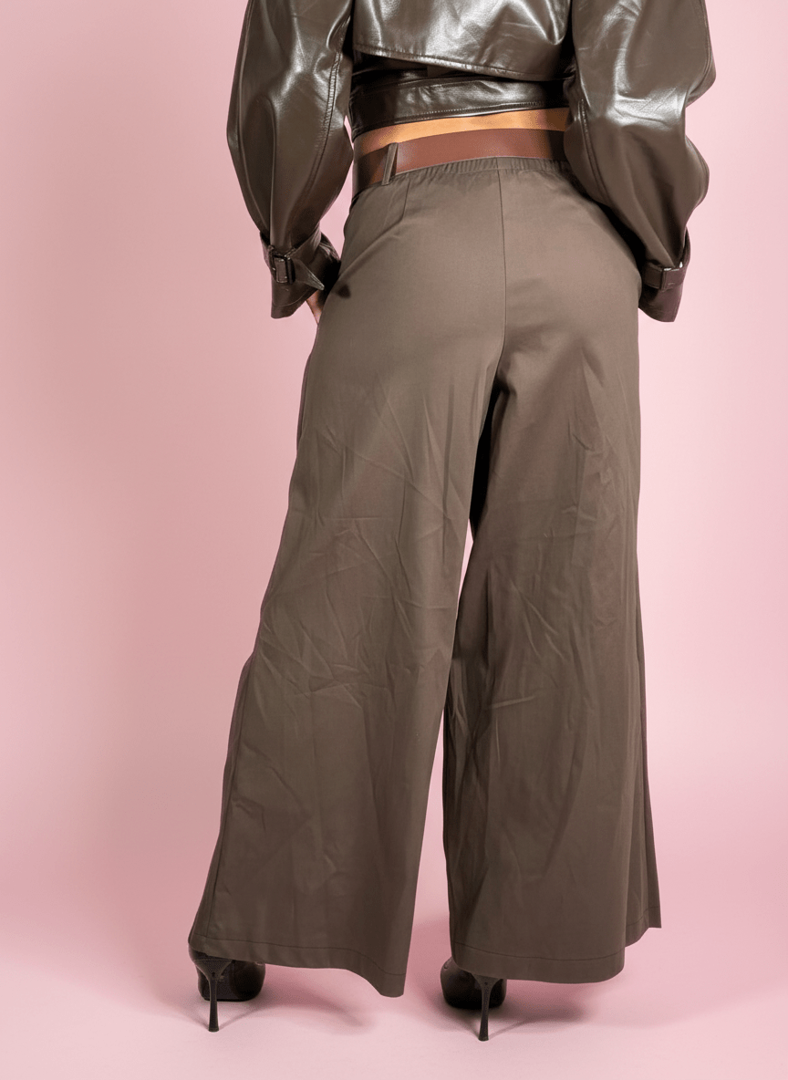 Empire Pants Marrone - Abbigliamento Jessica