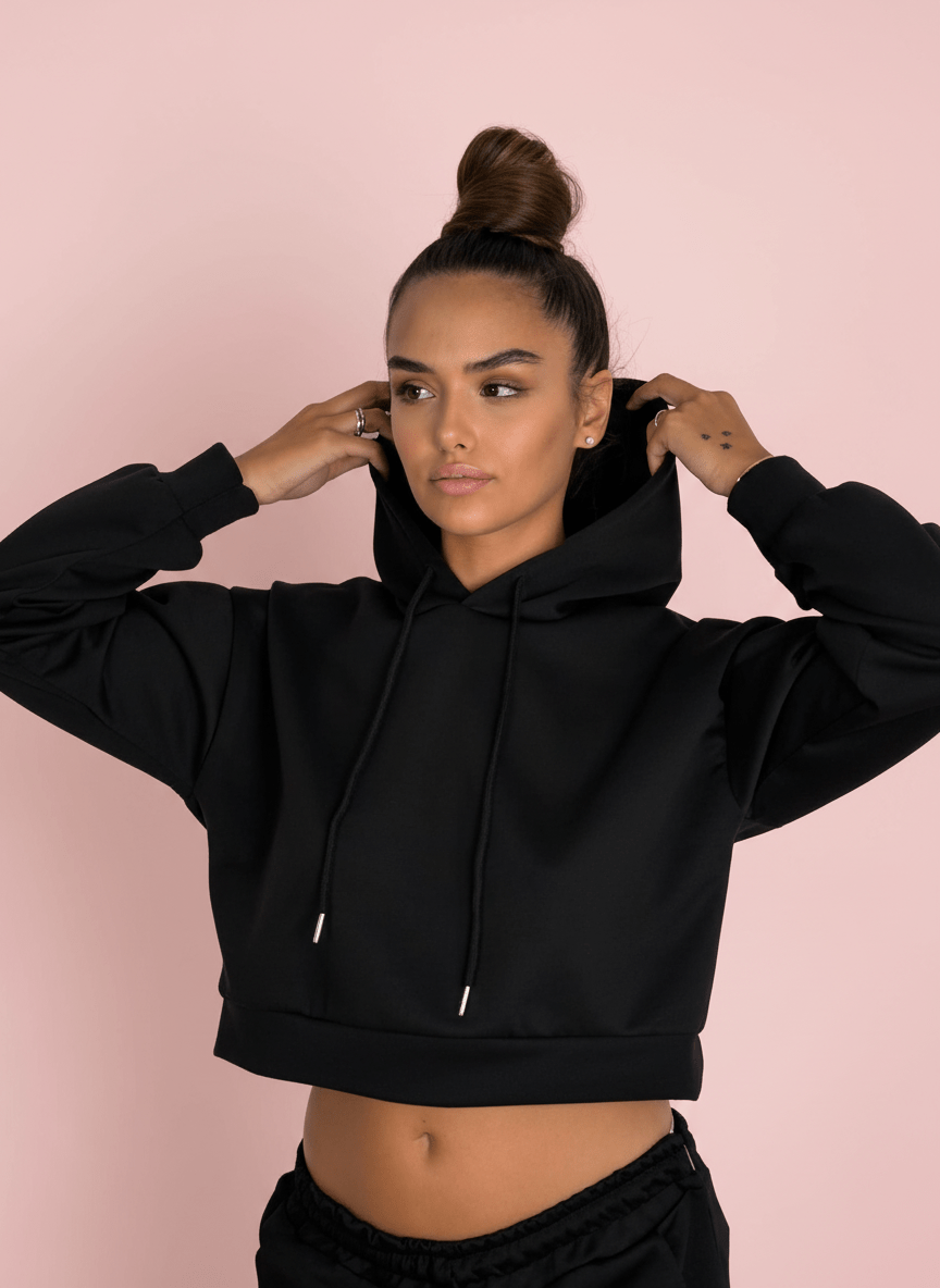 Felpa Wild Fatal Nero - Abbigliamento Jessica
