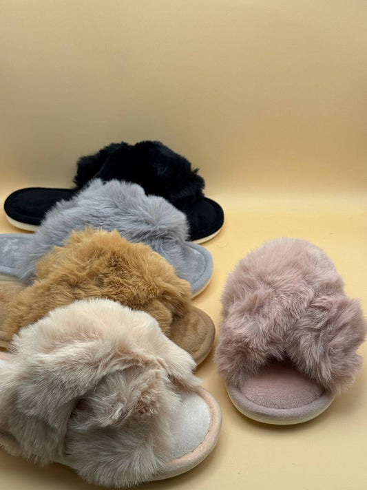 Furry Chic con Fascia Incrociata - Abbigliamento Jessica