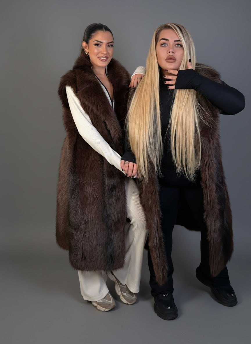 Gilet Alaska In Eco - Pelliccia - Abbigliamento Jessica