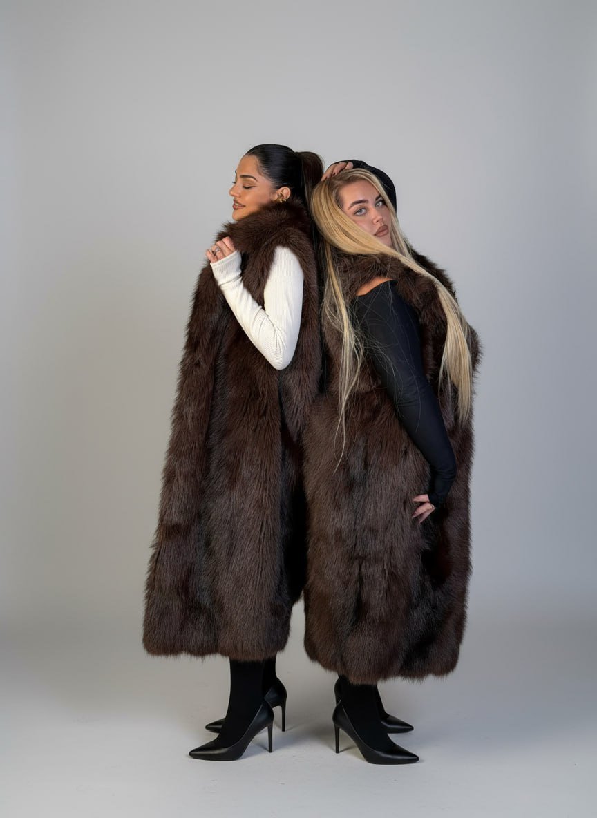 Gilet Alaska In Eco - Pelliccia - Abbigliamento Jessica