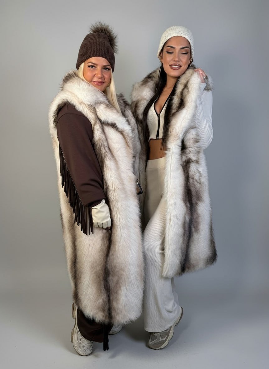 Gilet Alaska In Eco - Pelliccia - Abbigliamento Jessica