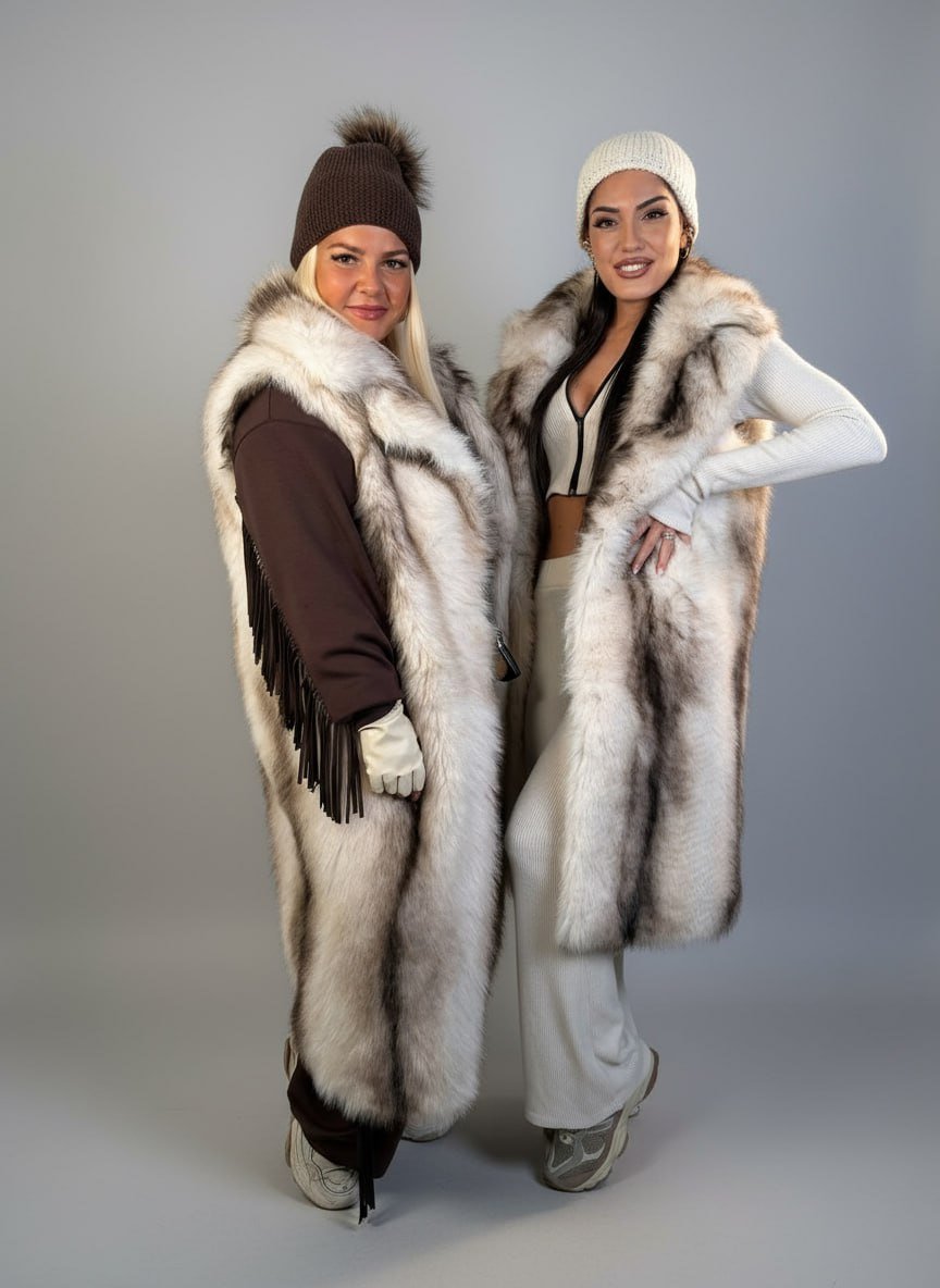 Gilet Alaska In Eco - Pelliccia - Abbigliamento Jessica