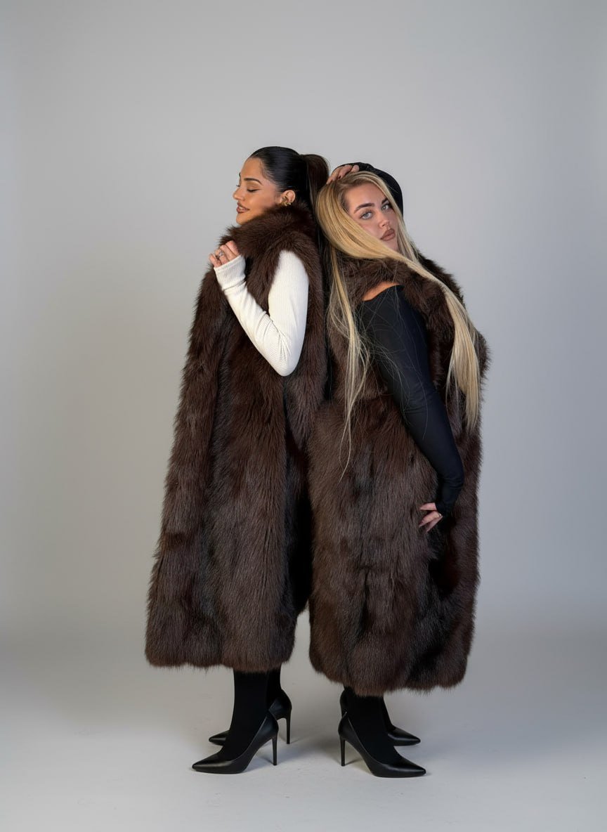 Gilet Alaska In Eco - Pelliccia - Abbigliamento Jessica