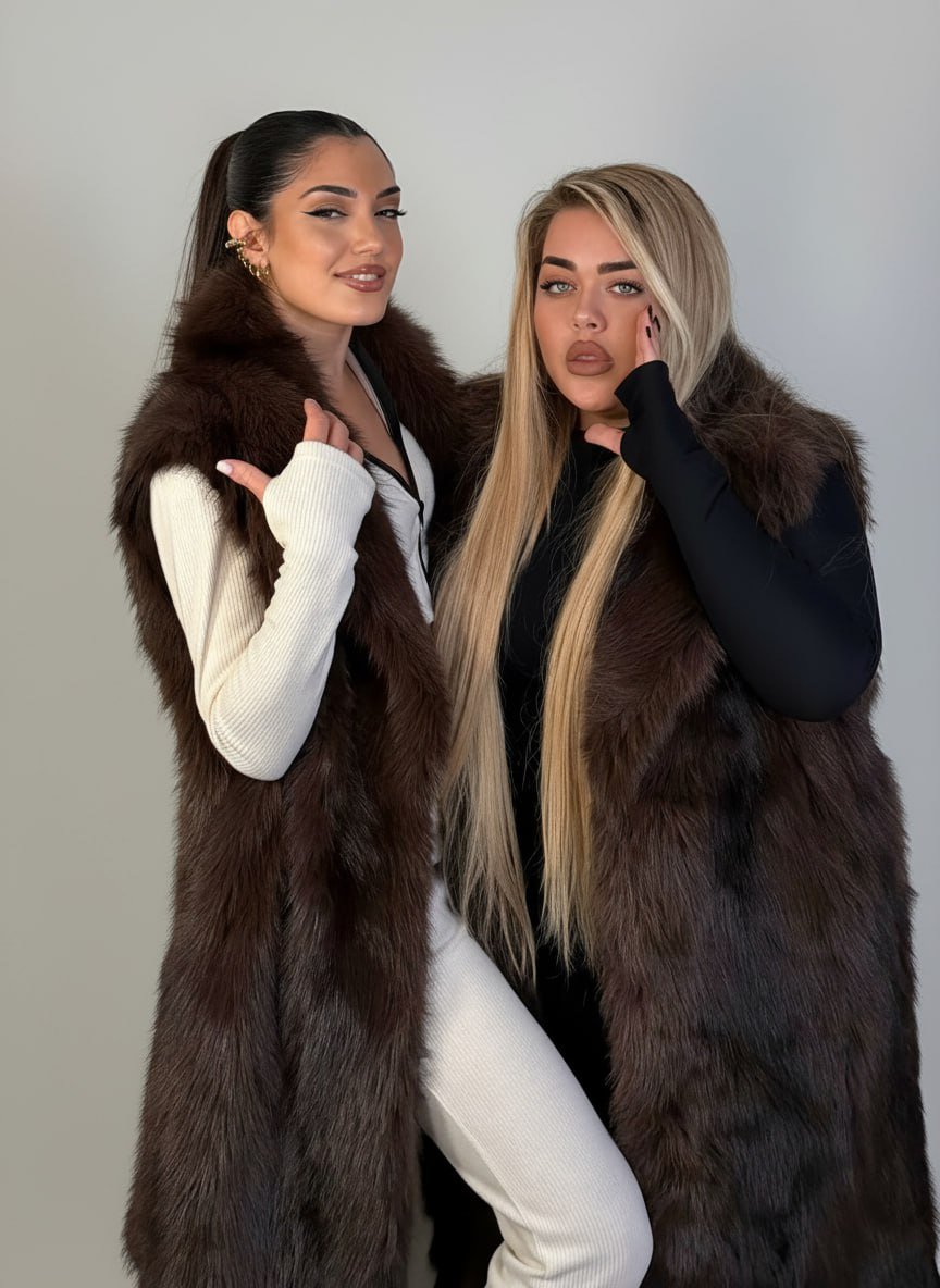 Gilet Alaska In Eco - Pelliccia - Abbigliamento Jessica