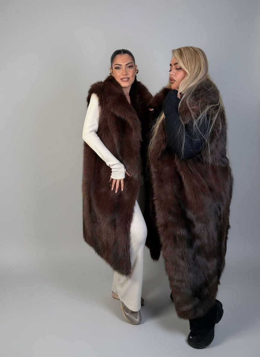 Gilet Alaska In Eco - Pelliccia - Abbigliamento Jessica