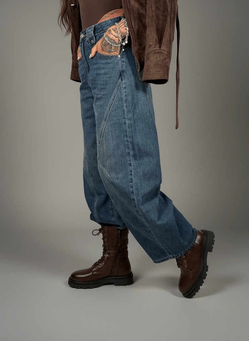Jeans Arc Balloon - Abbigliamento Jessica