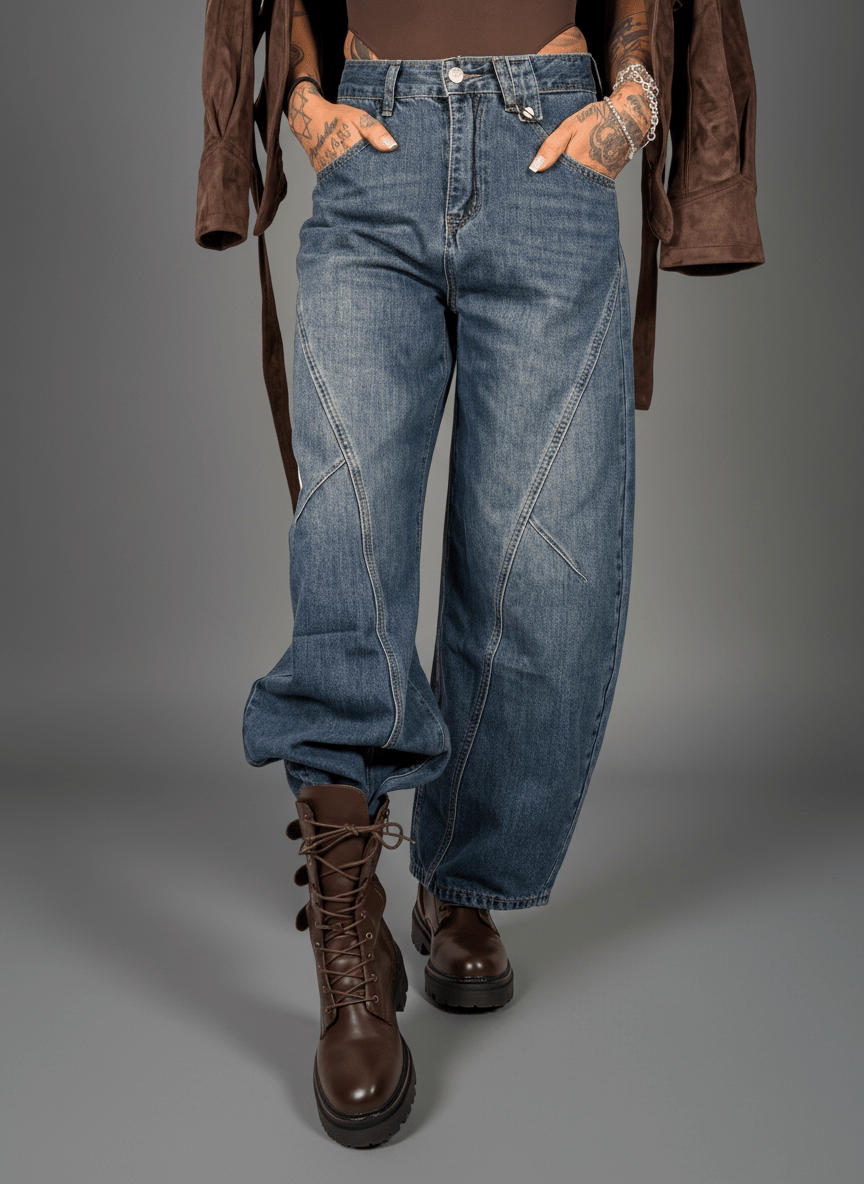 Jeans Arc Balloon - Abbigliamento Jessica
