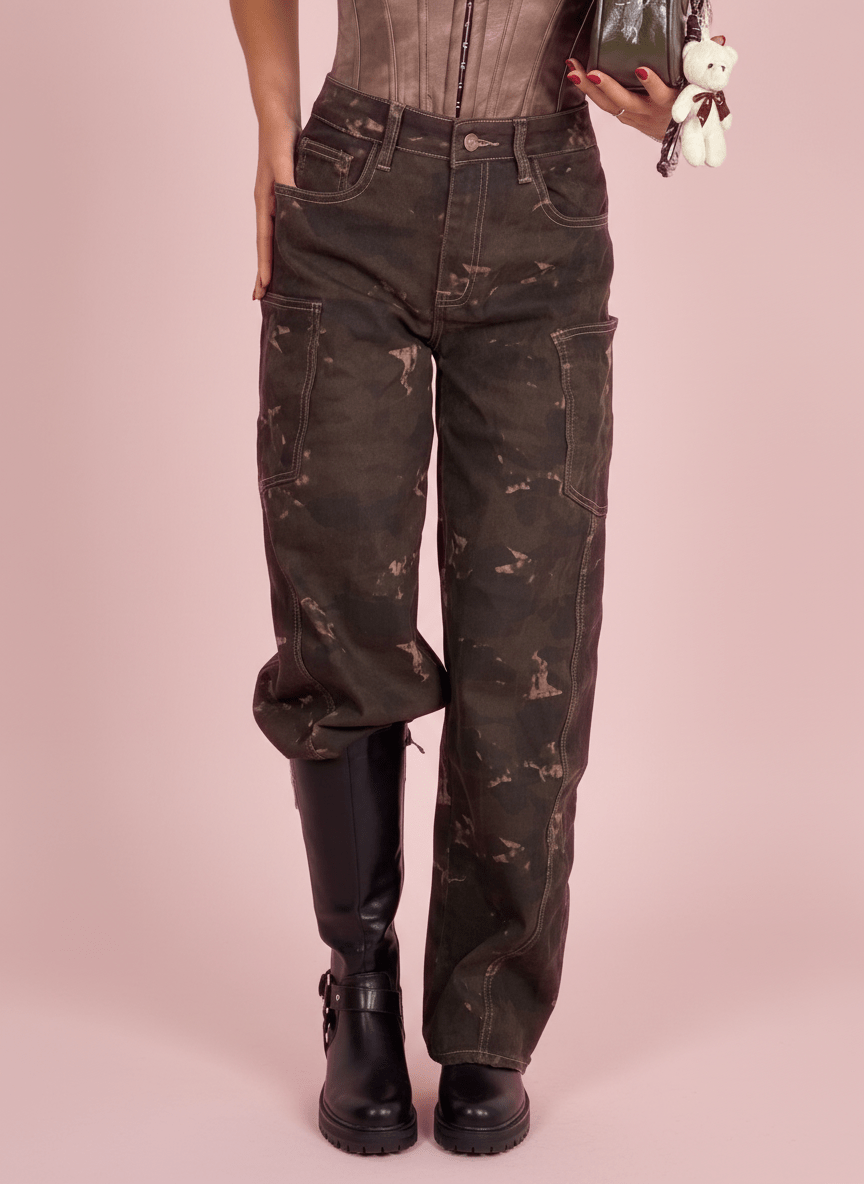 Jeans Balloon Camouflage - Abbigliamento Jessica