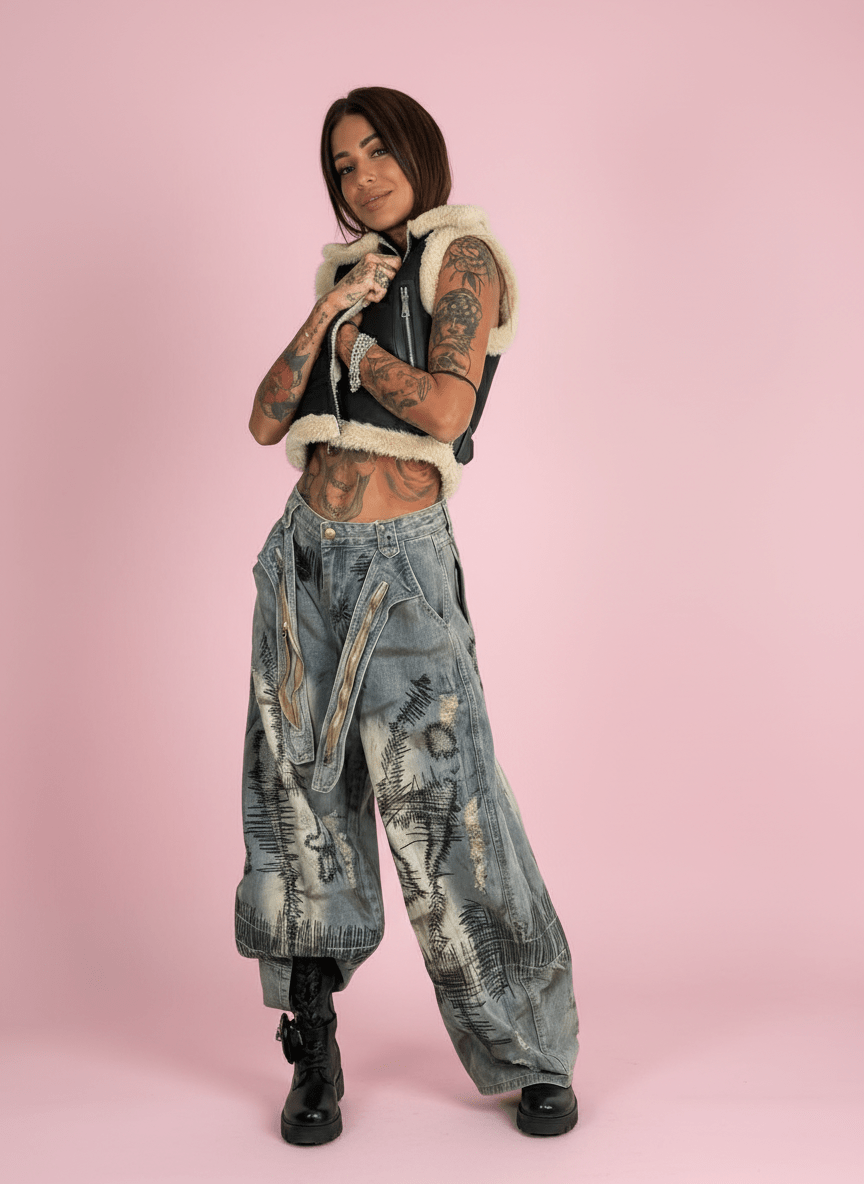 Jeans Graffiti Soul - Abbigliamento Jessica
