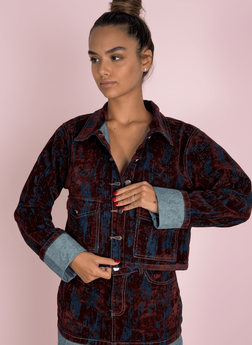 Metropolitan Set Bordeux - Abbigliamento Jessica