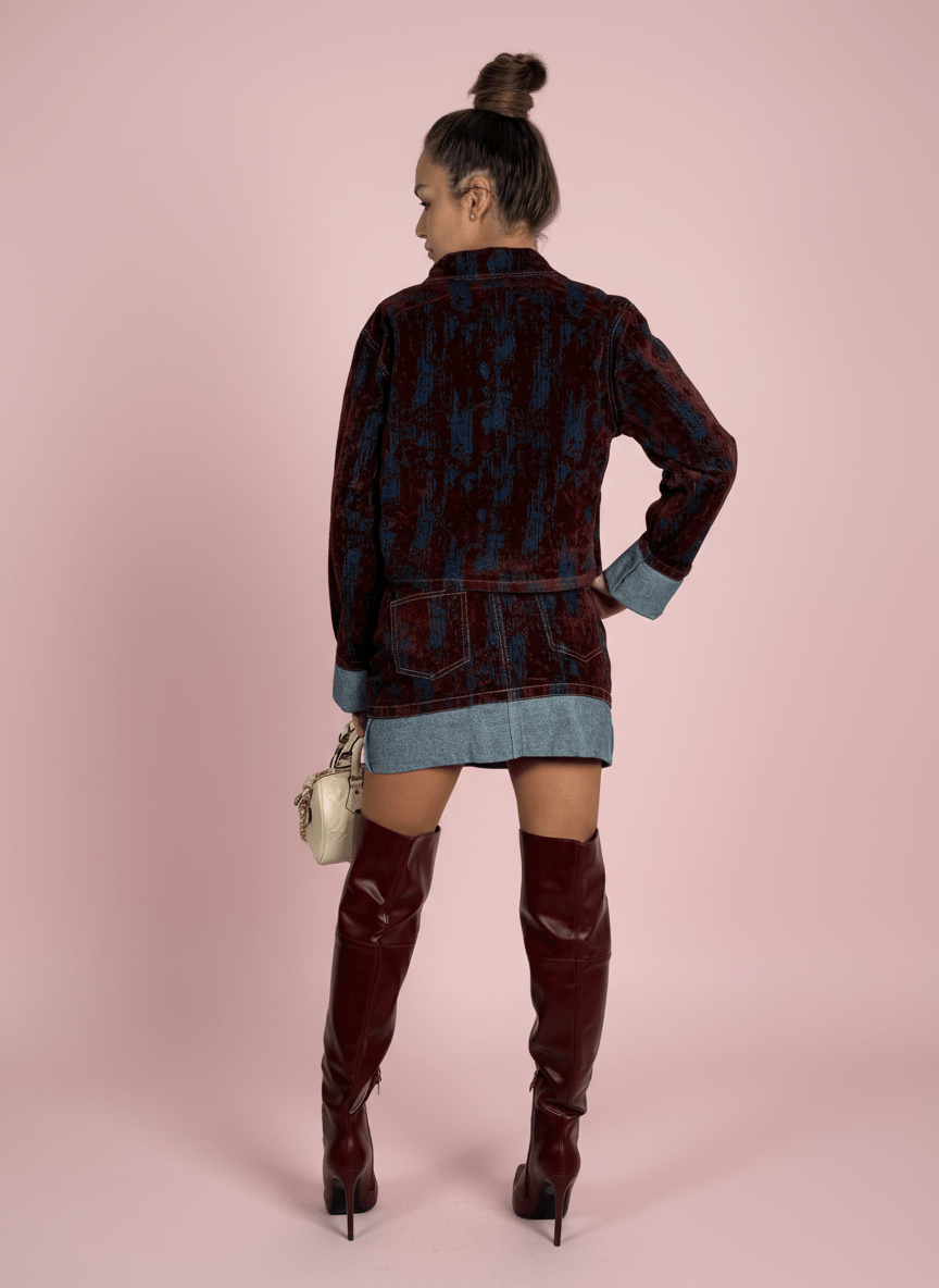 Metropolitan Set Bordeux - Abbigliamento Jessica