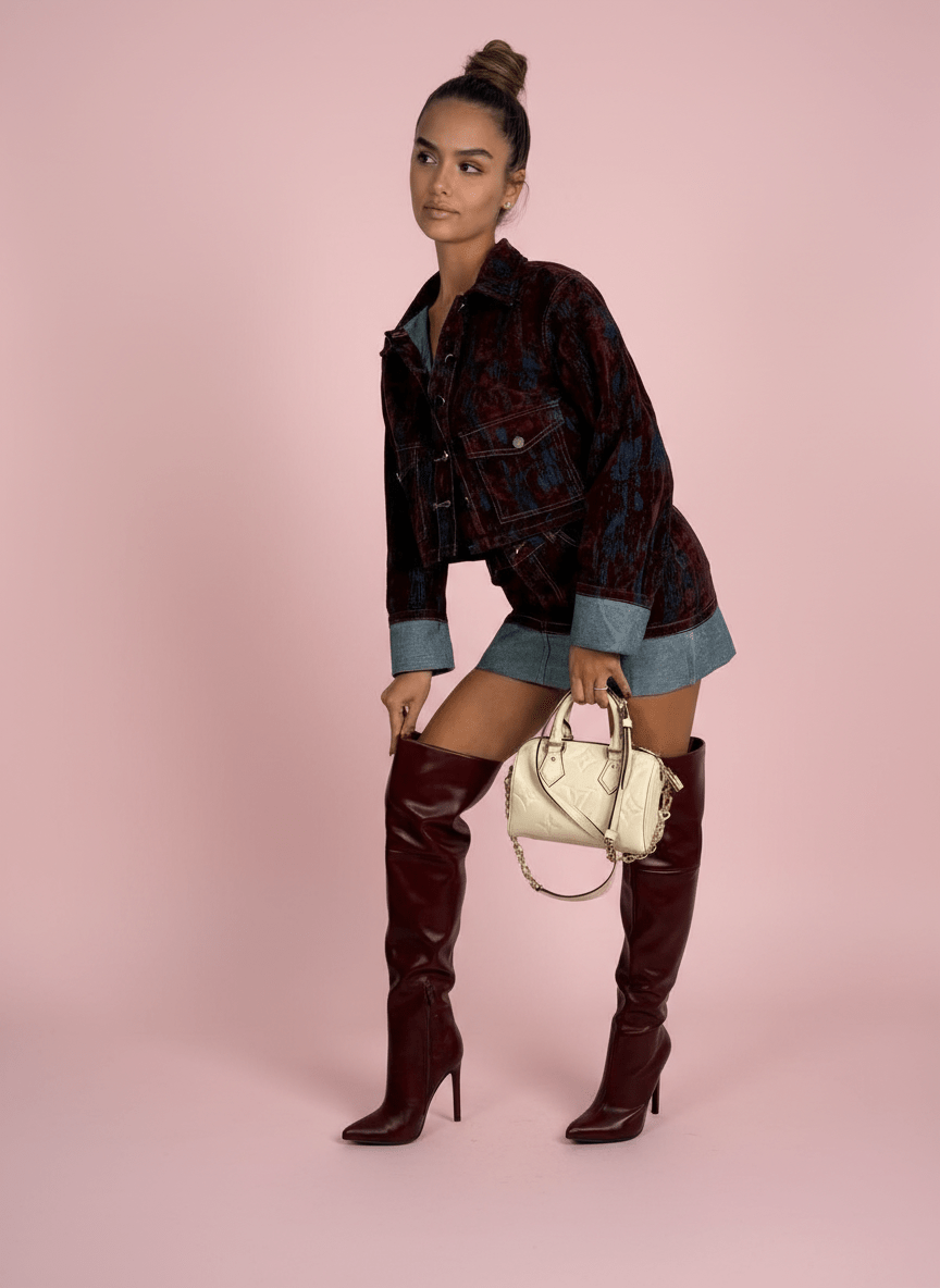 Metropolitan Set Bordeux - Abbigliamento Jessica