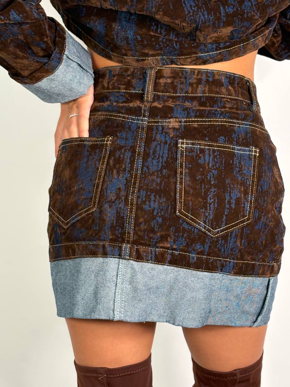 Metropolitan Set Marrone - Abbigliamento Jessica