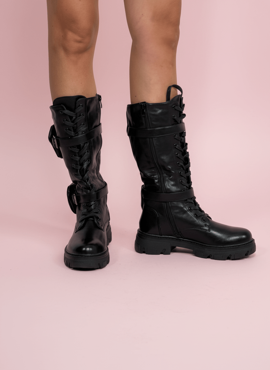 Stivale Combat Pocket - Abbigliamento Jessica