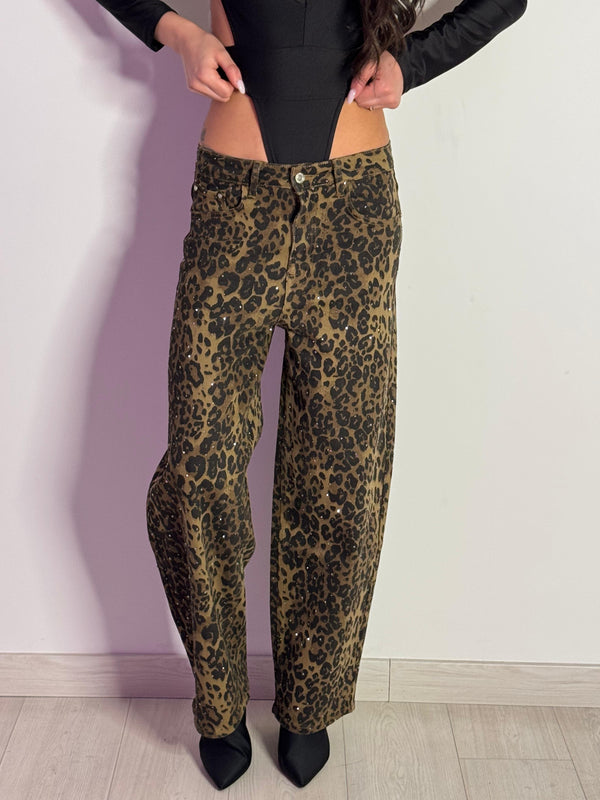 Jeans Leopardati