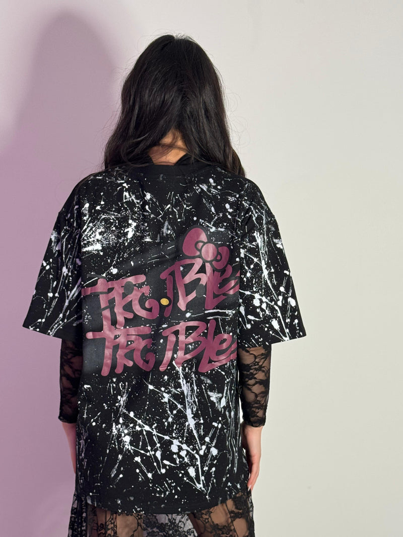 Felpa Oversize con Grafica