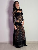 Body in Pizzo Nero Elegante e Sensuale