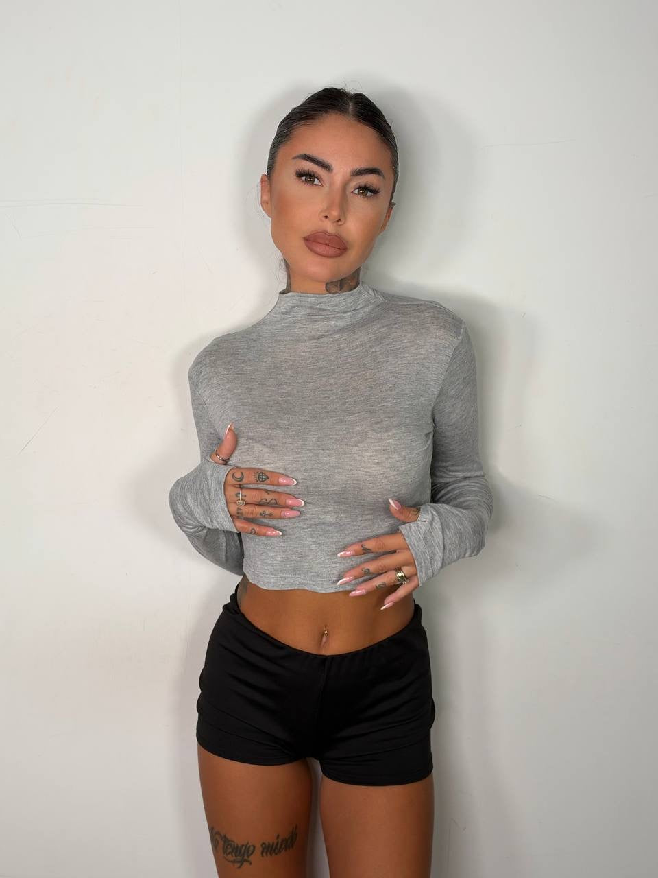 Maglia Crop Paris