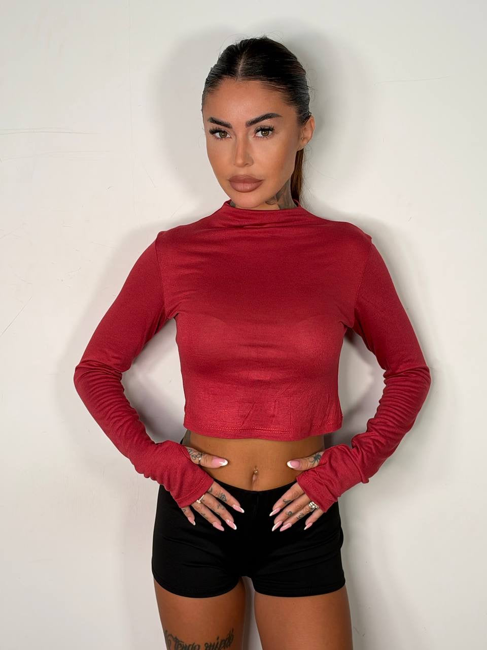 Maglia Crop Paris
