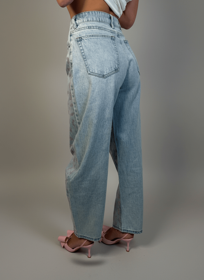 Balloon Leo Pink Stras - Abbigliamento Jessica