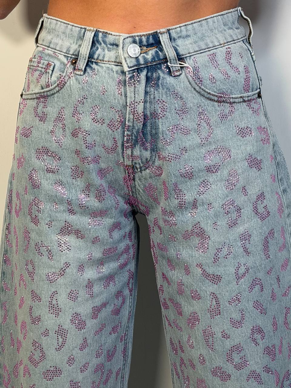 Balloon Leo Pink Stras - Abbigliamento Jessica