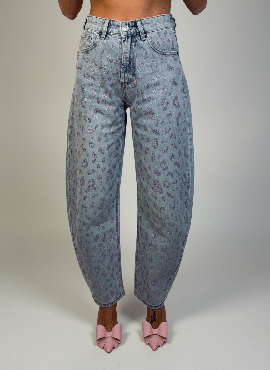 Balloon Leo Pink Stras - Abbigliamento Jessica