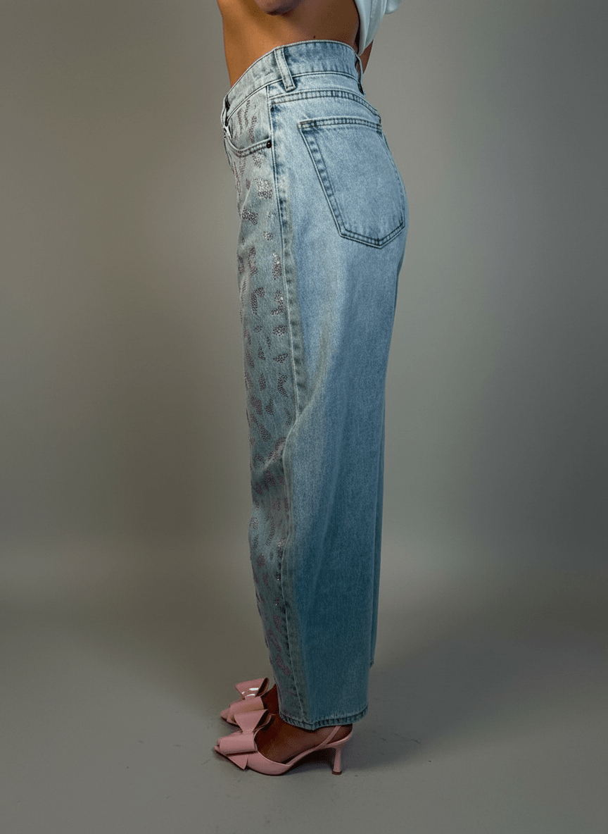 Balloon Leo Pink Stras - Abbigliamento Jessica