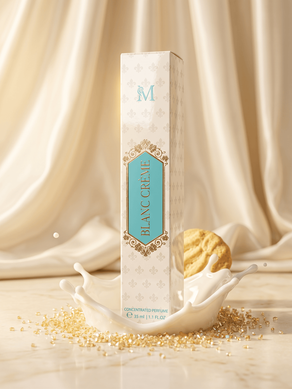 Blanc Creme – Eau de Parfum 35ml | Dolce, Avvolgente e Irresistibile - Abbigliamento Jessica
