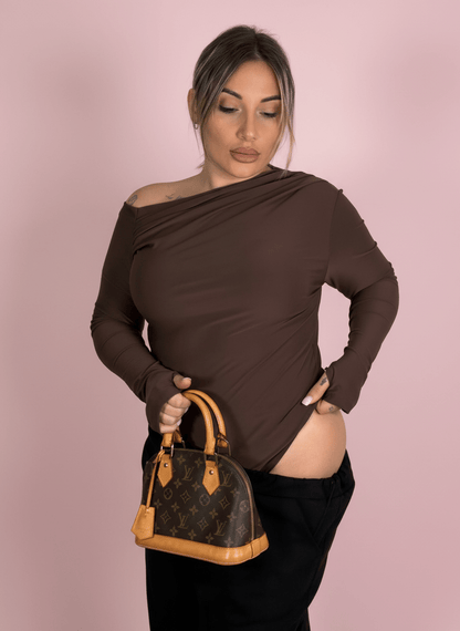Body Kylie Curvy Marrone - Abbigliamento Jessica