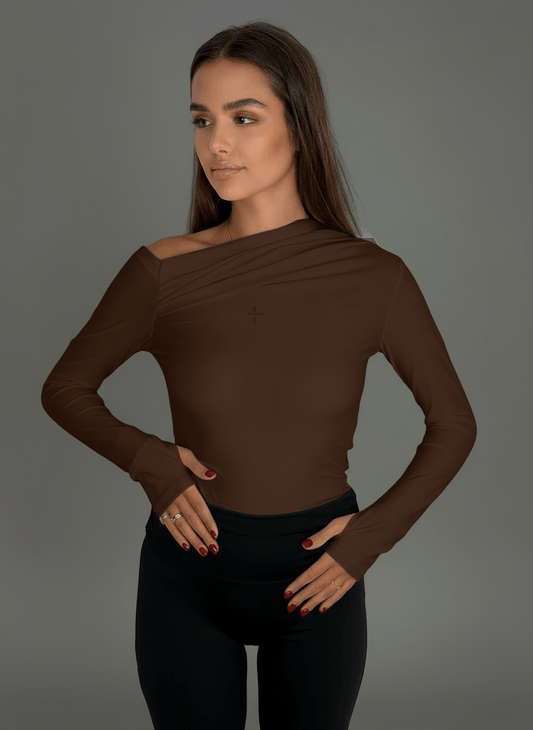 Body Kylie Marrone - Abbigliamento Jessica