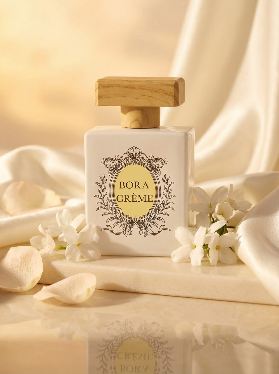 BORA CRÈME – Eau de Parfum Orientale Dolce & Sensuale | Vaniglia, Ambra e Fiori Bianchi | Scia Intensa e Avvolgente - Abbigliamento Jessica