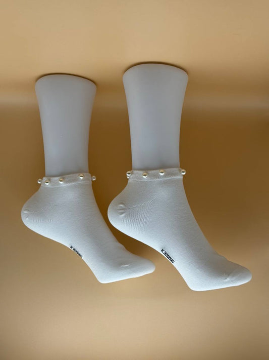 Calzini Bassi con Perle - Abbigliamento Jessica