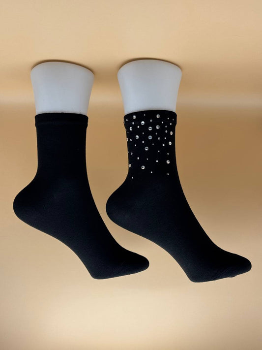 Calzini Brillanti con Strass - Abbigliamento Jessica