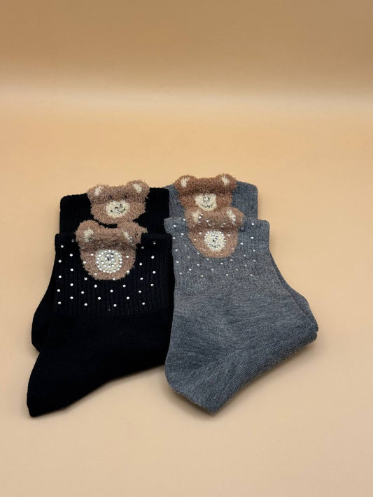 Calzini Teddy Strass - Abbigliamento Jessica
