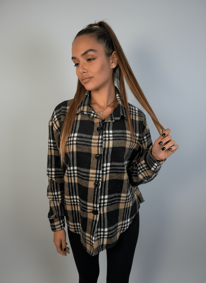 Camicia Chalet A Quadri - Abbigliamento Jessica