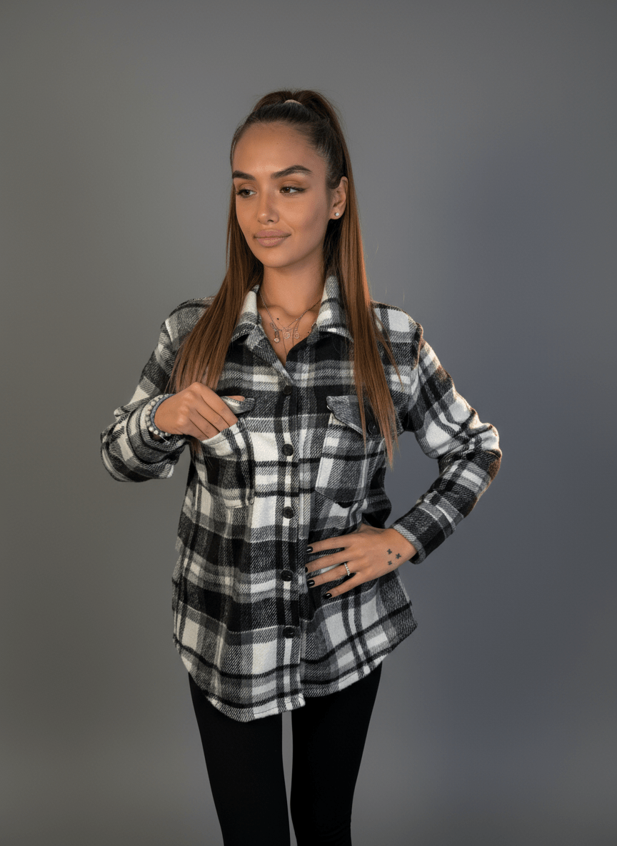 Camicia Chalet Premium Con Tasche - Abbigliamento Jessica