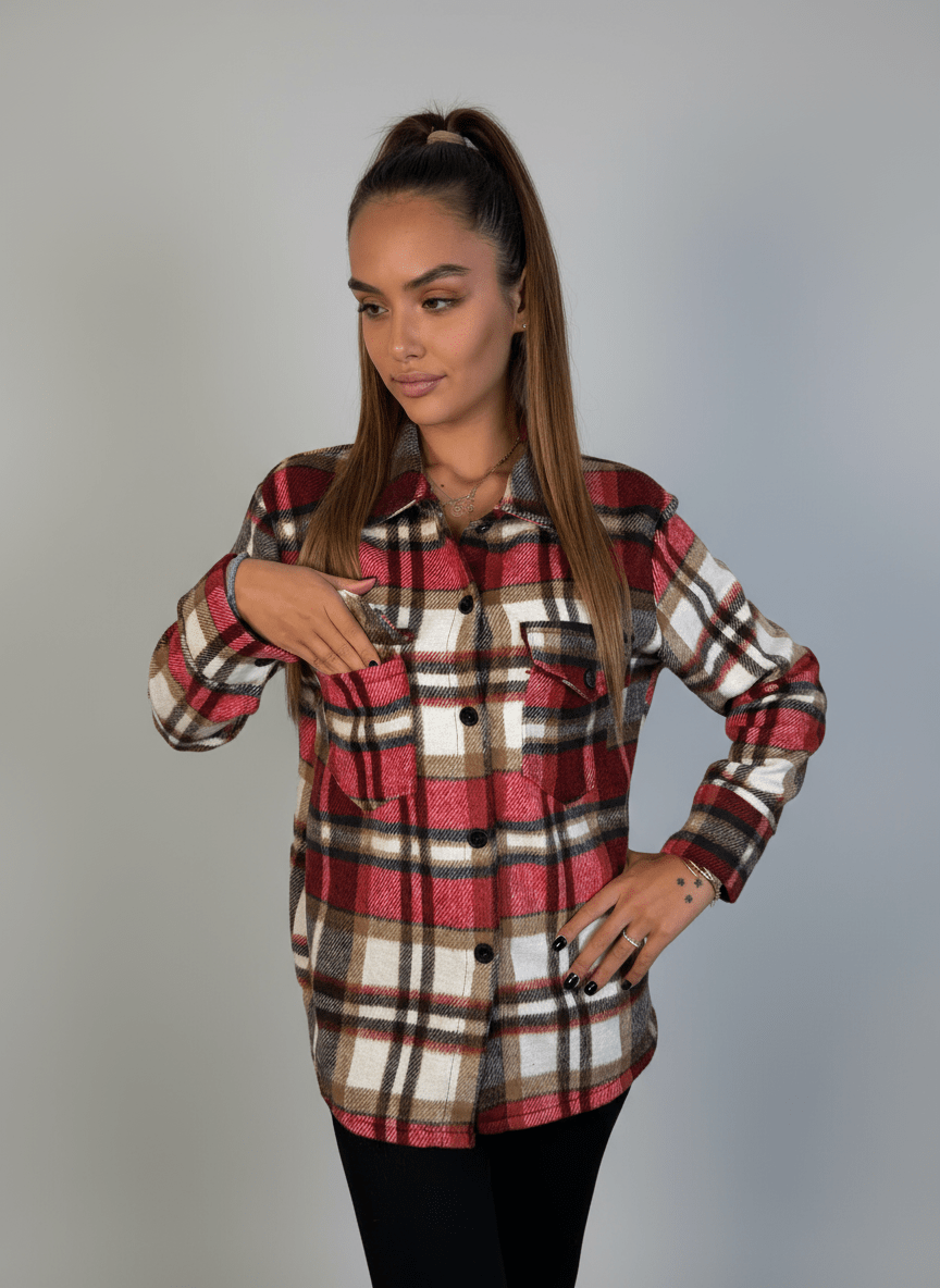 Camicia Chalet Premium Con Tasche - Abbigliamento Jessica