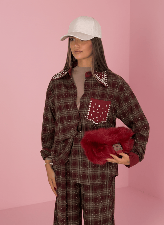 Camicia Check Shine - Abbigliamento Jessica