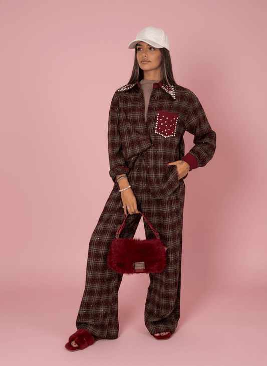 Camicia Check Shine - Abbigliamento Jessica