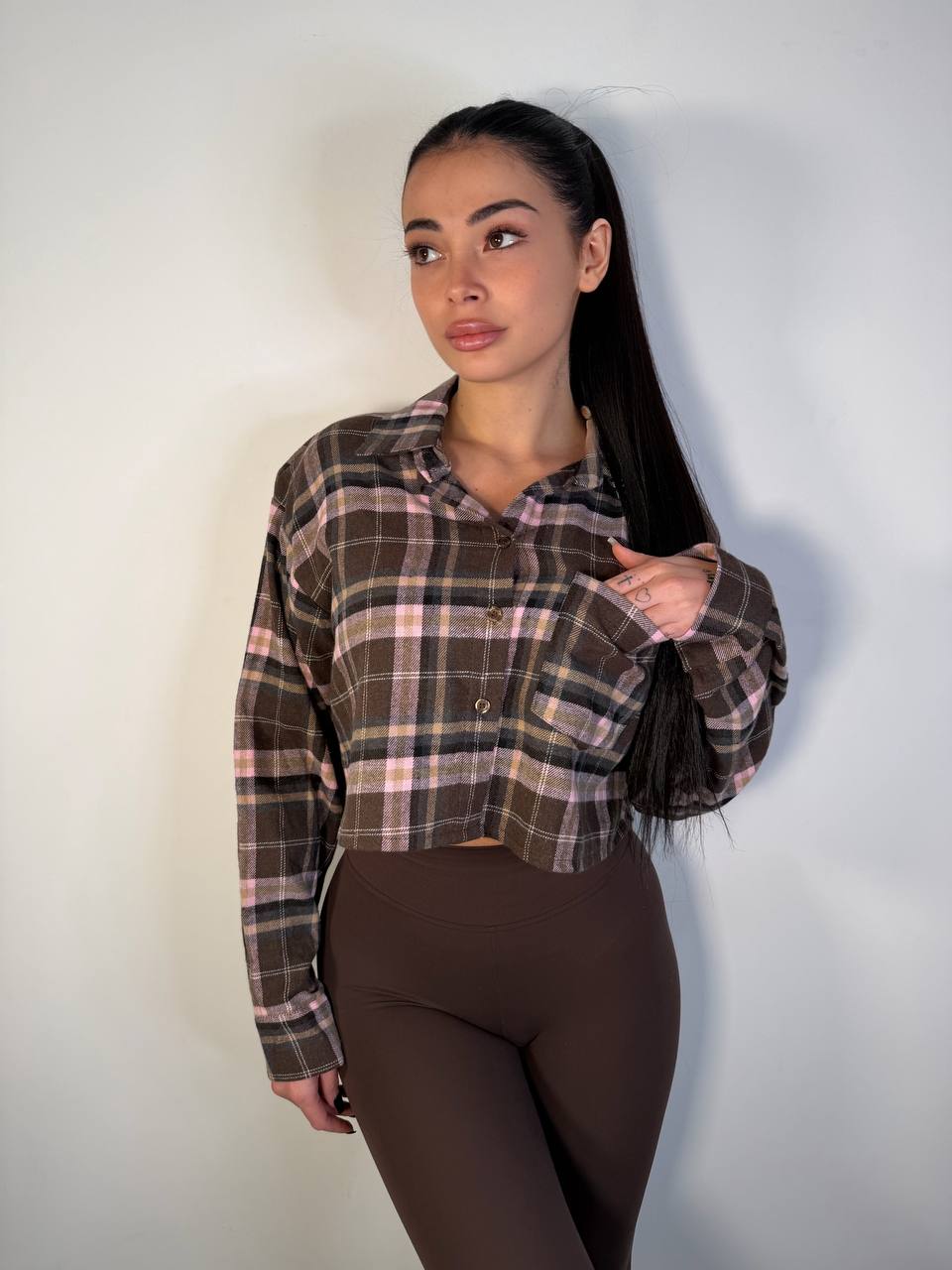 Camicia Maddy Crop - Abbigliamento Jessica