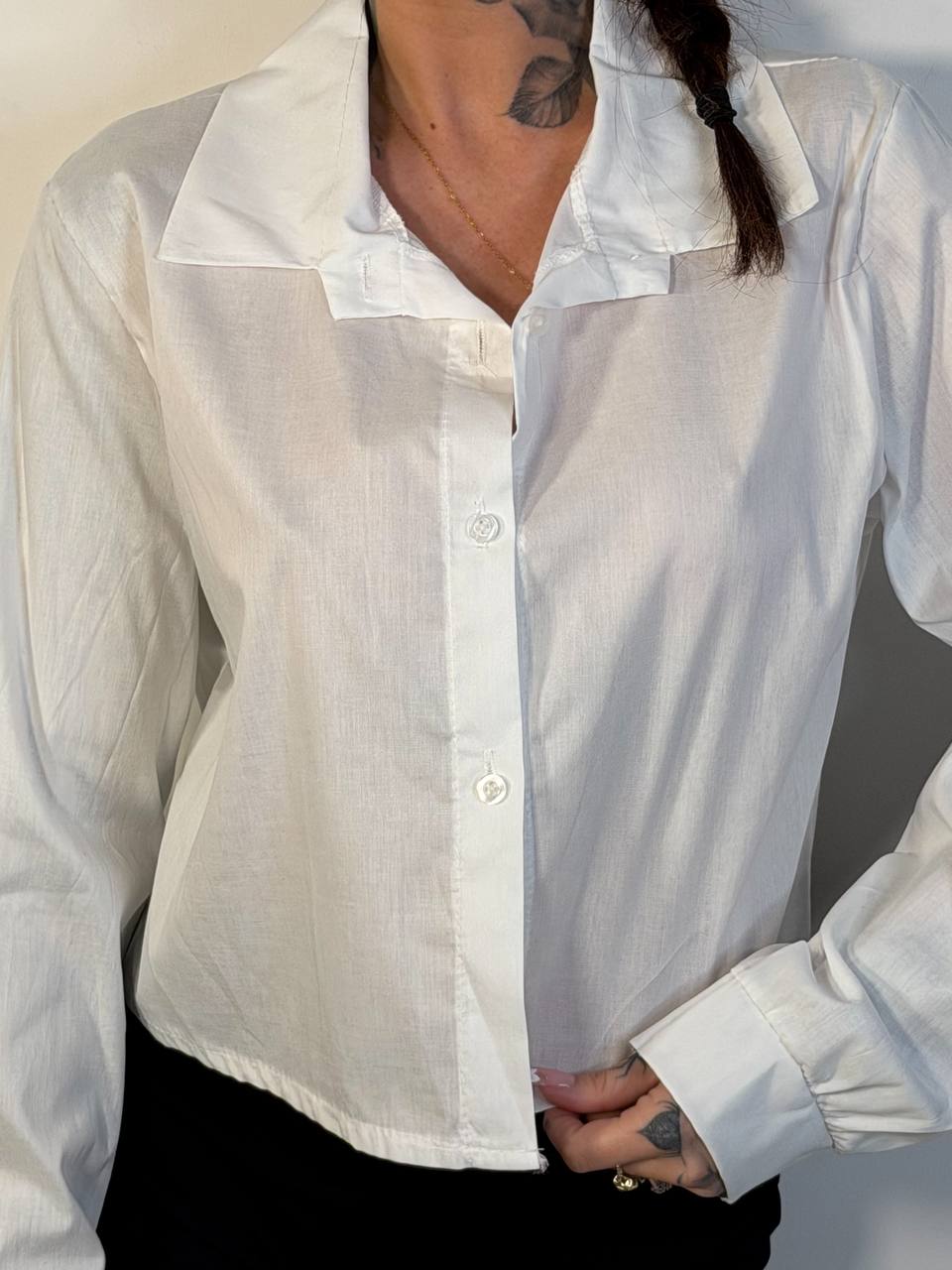 Camicia Nina Crop - Abbigliamento Jessica