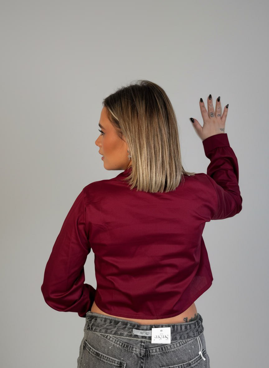 Camicia Nina Crop - Abbigliamento Jessica