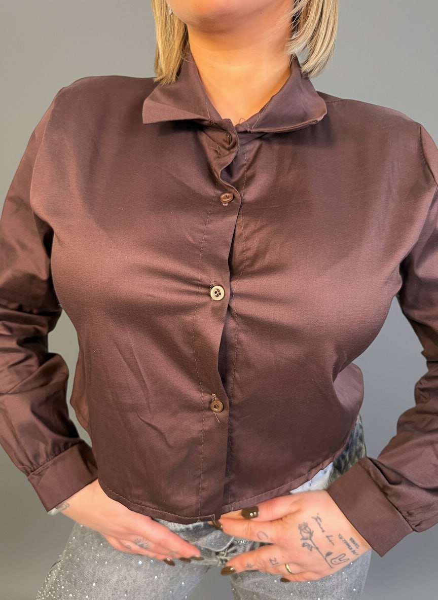 Camicia Nina Crop - Abbigliamento Jessica