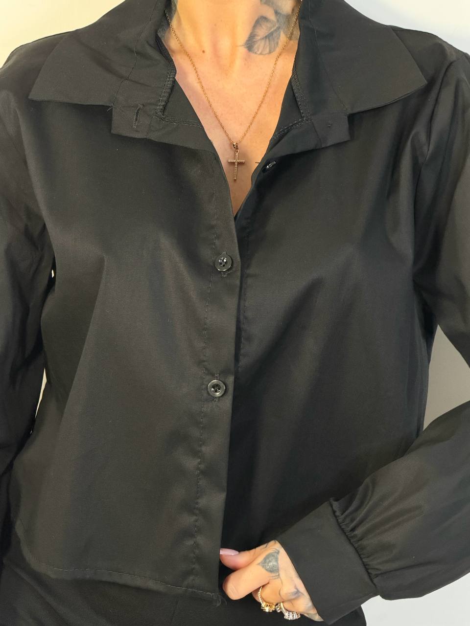 Camicia Nina Crop - Abbigliamento Jessica