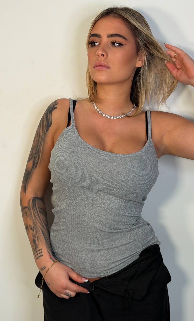 Canotta Costi Spalla Fina - Abbigliamento Jessica